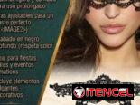 Máscara De Encaje Negro