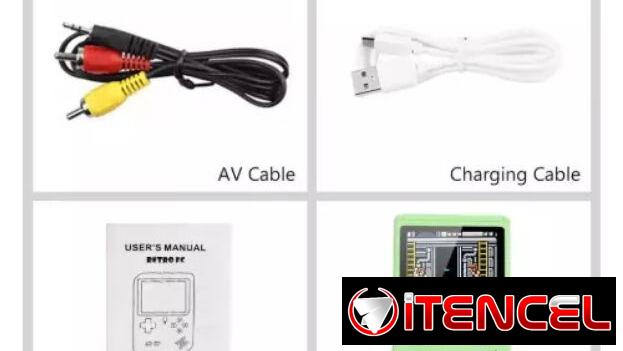Consola de video juegos retro con un diseño moderno//Perfecto regalo para Navidad//Consola moderna 500 en 1//NUEVA