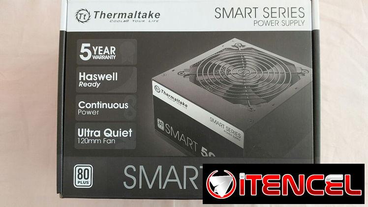 Fuente Thermaltake de 500w, Certificada 80plus.  Nueva en caja.