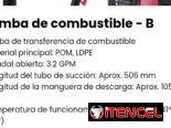 Bomba de combustible – B. Bomba de transferencia de combustible. Nueva