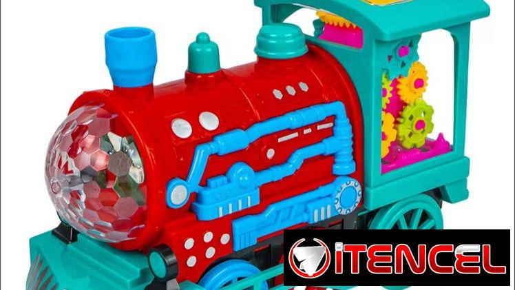 Tren de juguete con varias funciones