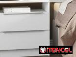 ‼️mesas de noche de 2 gabetas importadas nuevas en caja