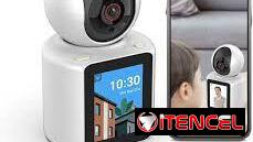 🔐📞 CÁMARA INTELIGENTE CON PANTALLA PARA VIDEOLLAMADAS – SEGURIDAD Y COMUNICACIÓN EN UN SOLO EQUIPO 👨‍👩‍👧‍👦