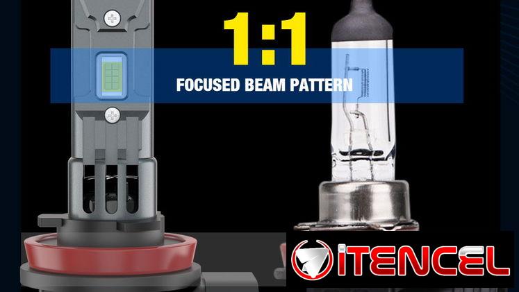 Pareja de bombillos H11, HB4 y HB3 , 260W, 320000 Lumens, 12V. (50 USD cada pareja)