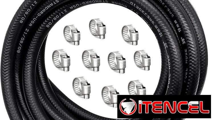 Manguera de combustible de 3/8 pulgadas (10mm interior)reforzada ,puede utilizar para hidroback,contactar por wassat