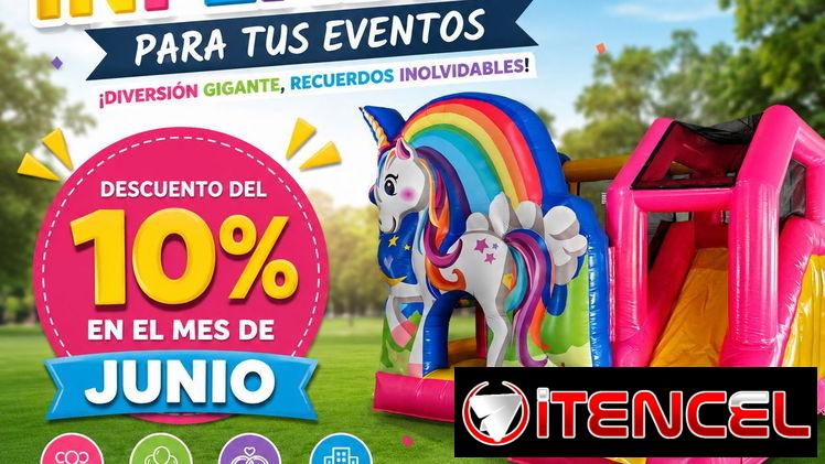 ¿Quieres pasar un rato diferente en tus fiestas, eventos, cumpleaños y celebraciones? Renta con nosotros. 📞56249037