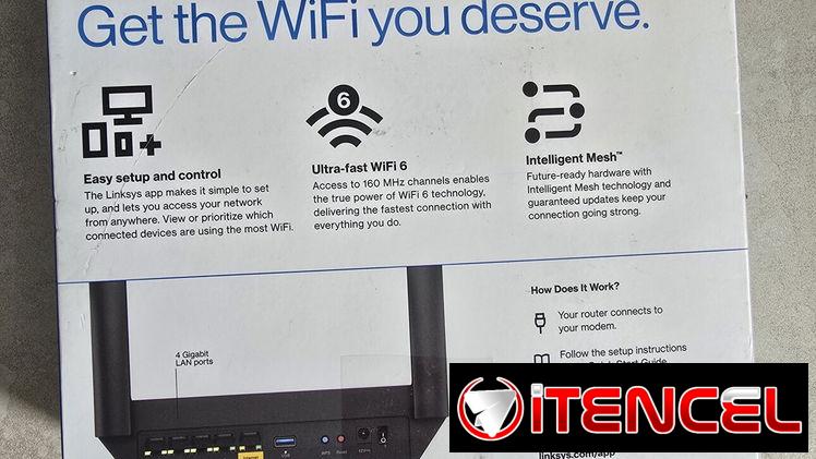 📡 Router Linksys Hydra 6 WiFi 6 AX3000