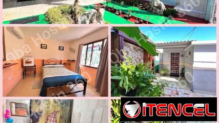 Casa con 2 habitaciones independientes en Varadero cerca de la playa equipada para 5 personas