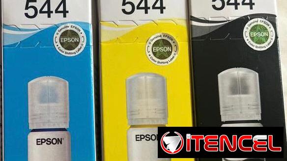 TINTA EPSON 544( amarillo, negro, azul) y NEGRO 504  50150948