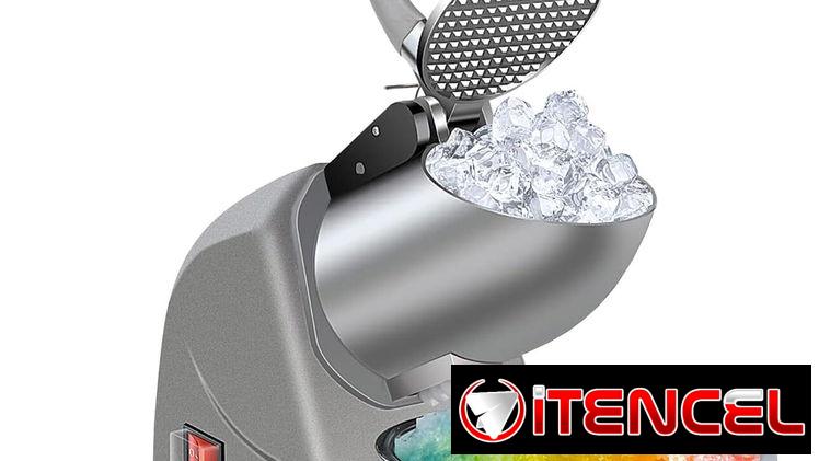 Trituradora de hielo / frapeadora ‘GREATRUE’ 380W 280Lb/Hr COLOR: PLATEADO (110V/60Hz) Nueva + ACCESORIOS TF: 59030040