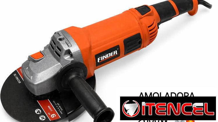 AMOLADORA ANGULAR FINDER 2600W* ⚙️🔥 *PRECIO: 100 USD* | *GARANTÍA 15 DÍAS*OJO NO TRAE EL DISCO INCLUIDO*