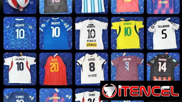 Camisetas deportivas de fútbol