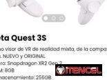 Meta Quest 3S. Último visor de VR de realidad mixta, de la compañía Meta. NUEVO y ORIGINAL