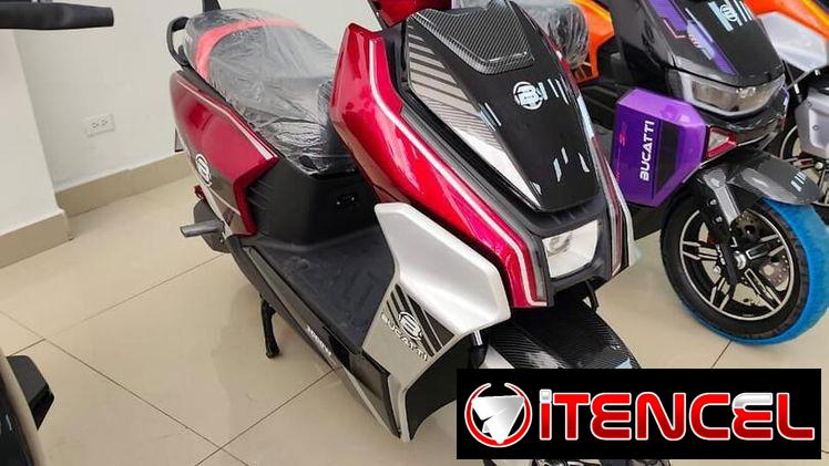 MOTO ELÉCTRICA TOPMAQ-BUCATTI NEW CITY   ⚙️CARACTERÍSTICAS :  • 3000 Wats  • ⁠72 Volt  • ⁠45 Amp  . 100-120km 2820 usd