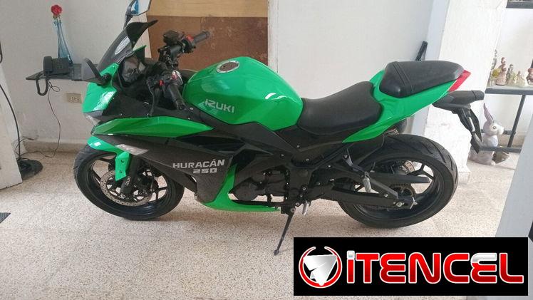 Moto Izuki huracan 250cc 4 tiempos