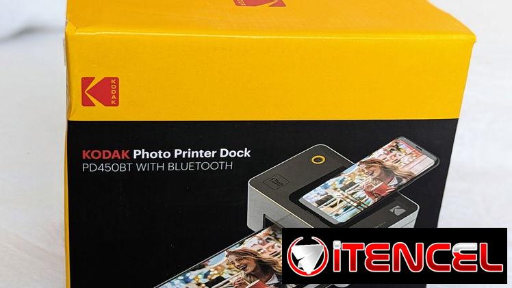 Impresora fotográfica KODAK + Papel fotográfico inicial de regalo 🎁   (PD450BT)
