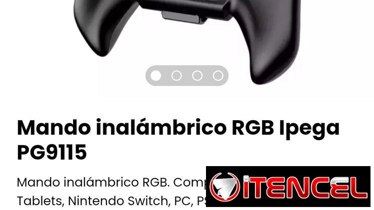 Mando inalámbrico RGB Ipega PG9115. Nuevo