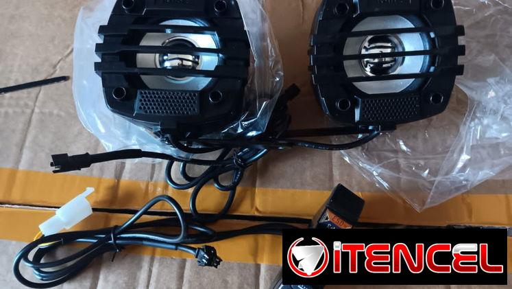 SISTEMAS DE AUDIOS DOBLE BOCINAS ESTEREOS PARA MOTOS Y BICIMOTOS 🔊🔉🔊…..💯👌💯disponibles en nuestros talleres en $