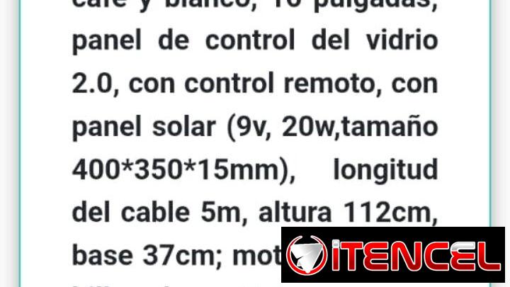 Ventiladores Recargable
