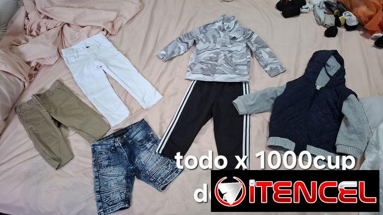 Todo x 6mil. Ropa y zapatos de niños 1 a 3años