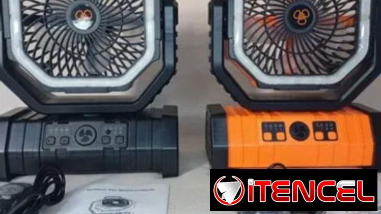 Ventilador recargable para su hogar 🏡