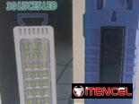 Linterna carga usb y solar $14 usd