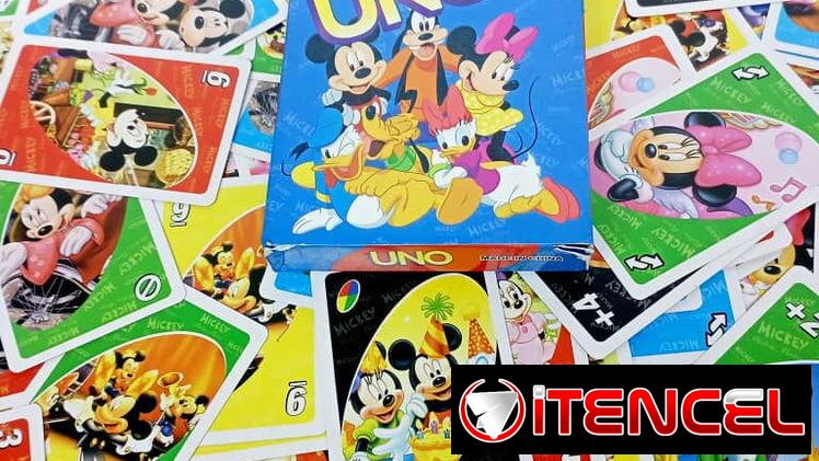 ✓ *JUEGO CARTAS UNO CLÁSICA TEMÁTICA * (Contiene 108 cartas)