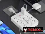 ☎️53544655 🛵 Entrega Disponible ⭐ Enchufe múltiple 14 en 1 con protección contra sobrecarga⭐