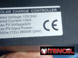 CONTROLADOR REGULADOR DE CARGA SOLAR PWM