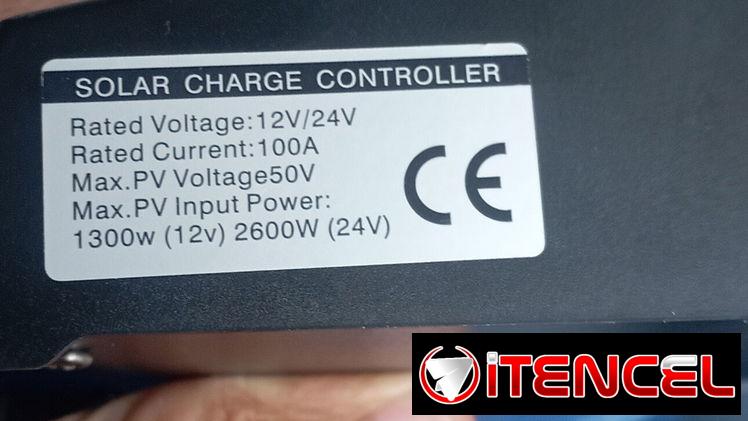 CONTROLADOR REGULADOR DE CARGA SOLAR PWM