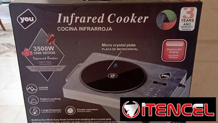 Cocina infrarrojo de 3500 w