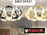 Lámparas modernas de fuego artificial 130_140_150_160 usd