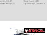 FREIDORA TRIPLE DE GAS ( 3L CADA CESTA ) / MARCA METVISA