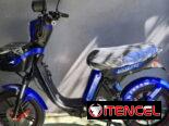 Bici moto Unizuki. 48v 40A. Autonomía 80 km. Batería de Lithium antiexplosiva. Luces Led, 4 Velocidades. Doble jueg