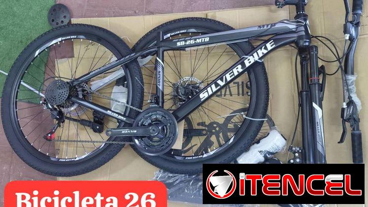 bicicleta medida 26 marca silver bike