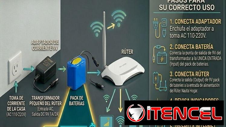 Baterías para tu nauta hogar.tel:54018133