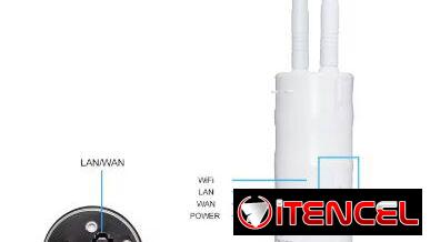Router WiFi exterior resistente clima
