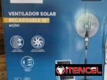 Ventilador Recargable con Panel Solar