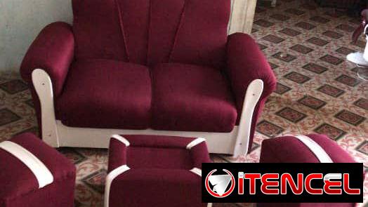 Juego de muebles de varios tipos