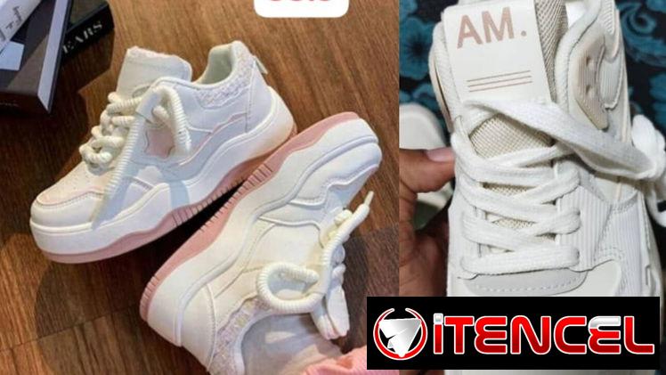 Tenis de mujer y sandalias