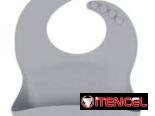 👶 Babero de Silicona Antiderrame para Bebé
