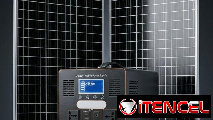 📌🎮Estación de Energía ELANOVA 2508Wh/ 2200W + 2 Paneles Solares de 200W -💲1000 USD🍷