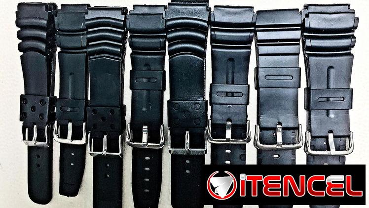 Manillas, pulseras, bandas, correas de goma, silicona. Medidas 18mm-20mm-22mm-24mm
