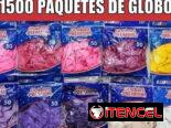 Paquetes de globos y globos cromados