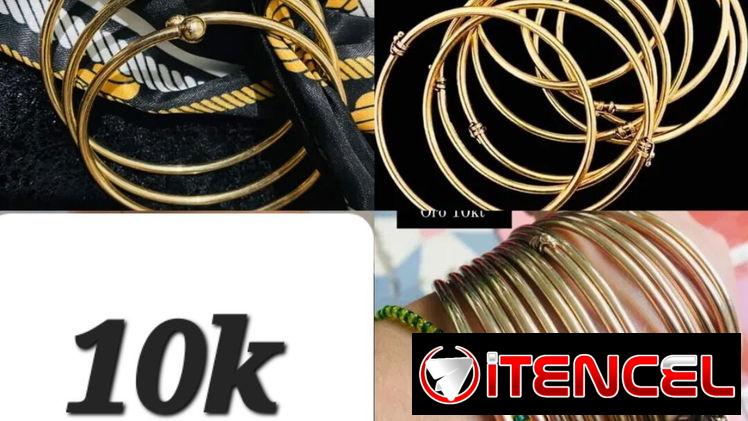 Esclavas y pulsos 10k   51288959 whatsapp