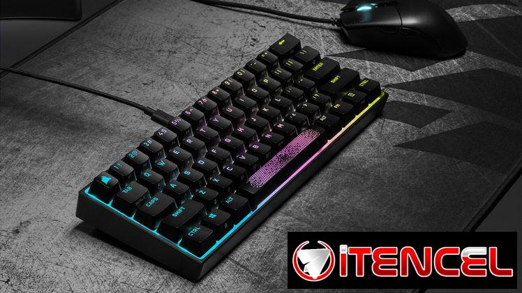 Vendo o Cambio Teclado Mecánico Corsair K65 RGB MINI de lo mejor del MERCADO
