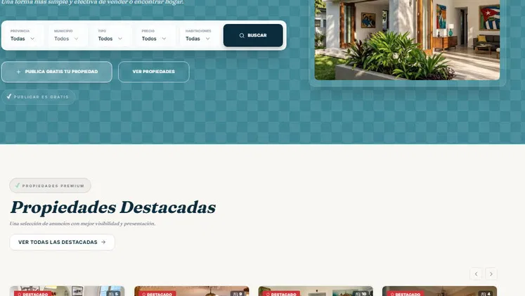 Alquileres de casas. El portal inmobiliario de cuba.