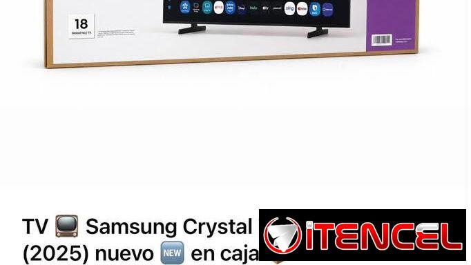 TV Samsung Crystal UHD 58″ U8000F 2025 NUEVO EN CAJA