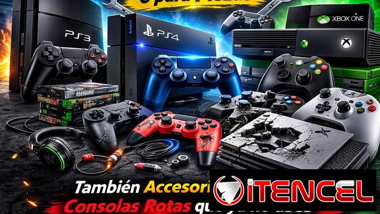 Compro consolas de videojuegos y accesorios. Estoy interesado en comprar consolas como PS2, PS3, PS4, PS5, Xbox 360 y Xb