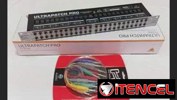 Patch Behringer + pack de cables + railes de rack (new)
